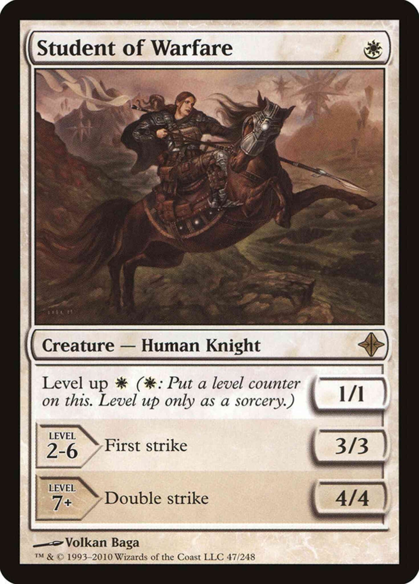 Student of Warfare [47] [Rise Of The Eldrazi] [Non-Foil]