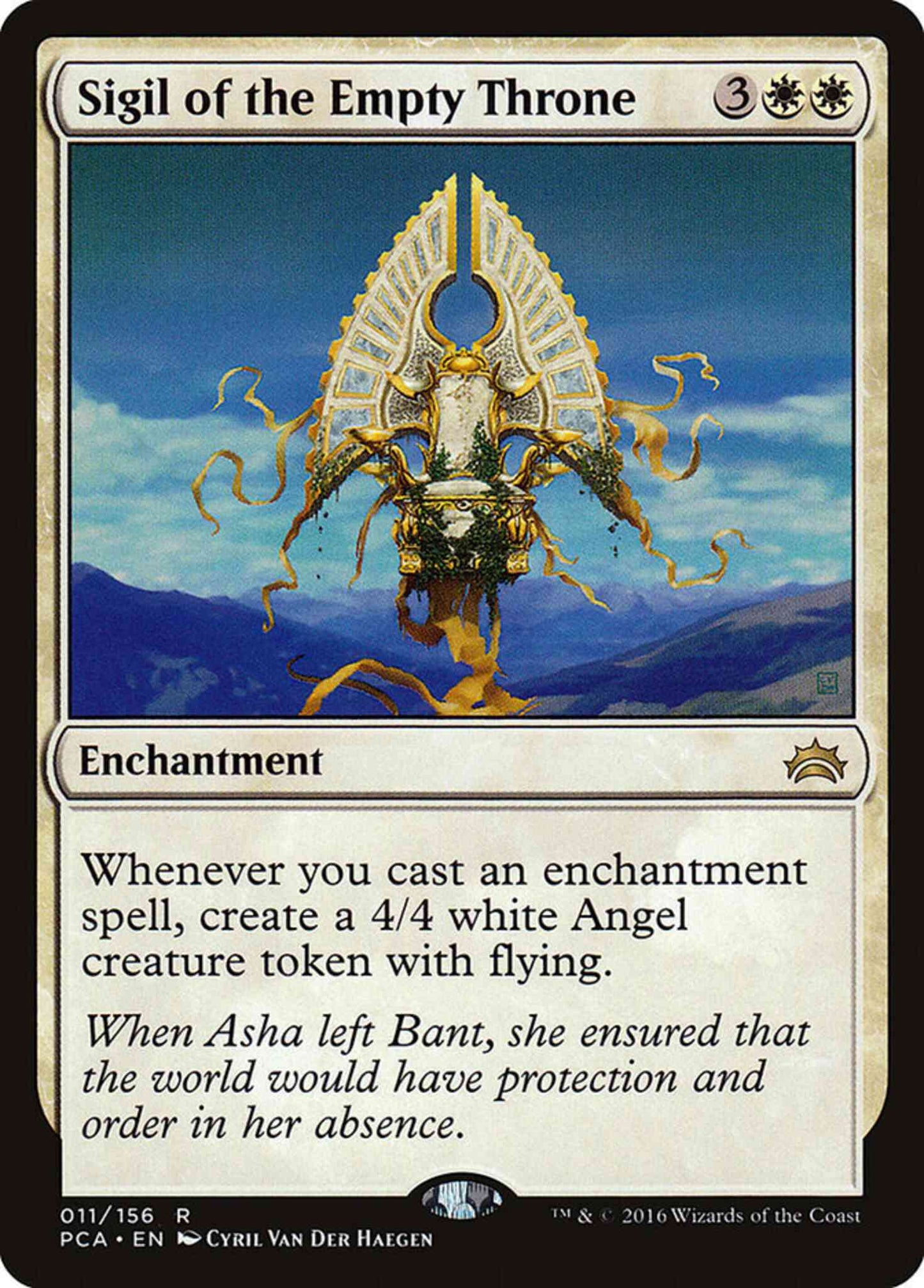 Sigil of the Empty Throne [11] [Planechase Anthology] [Non-Foil]