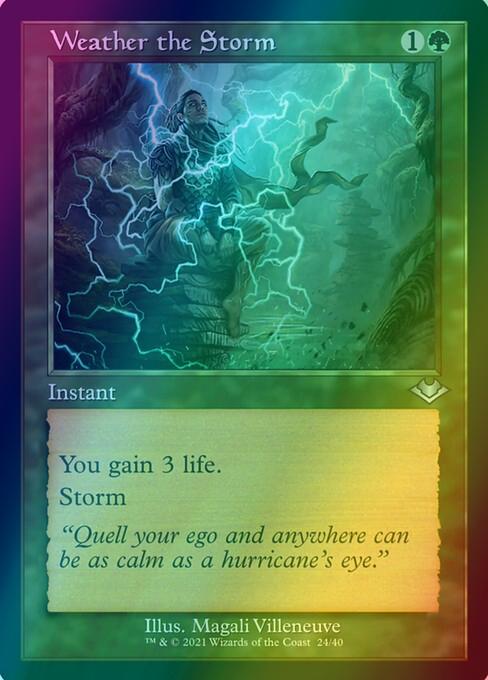 Weather the Storm [24] [Retro Frame] [Modern Horizons 1 Timeshifts] [Foil]
