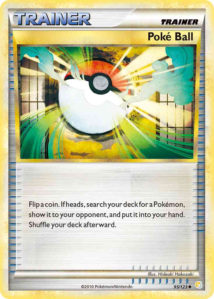 Poké Ball - 95/123 - Uncommon [hgss1-95] [Non-Holo]
