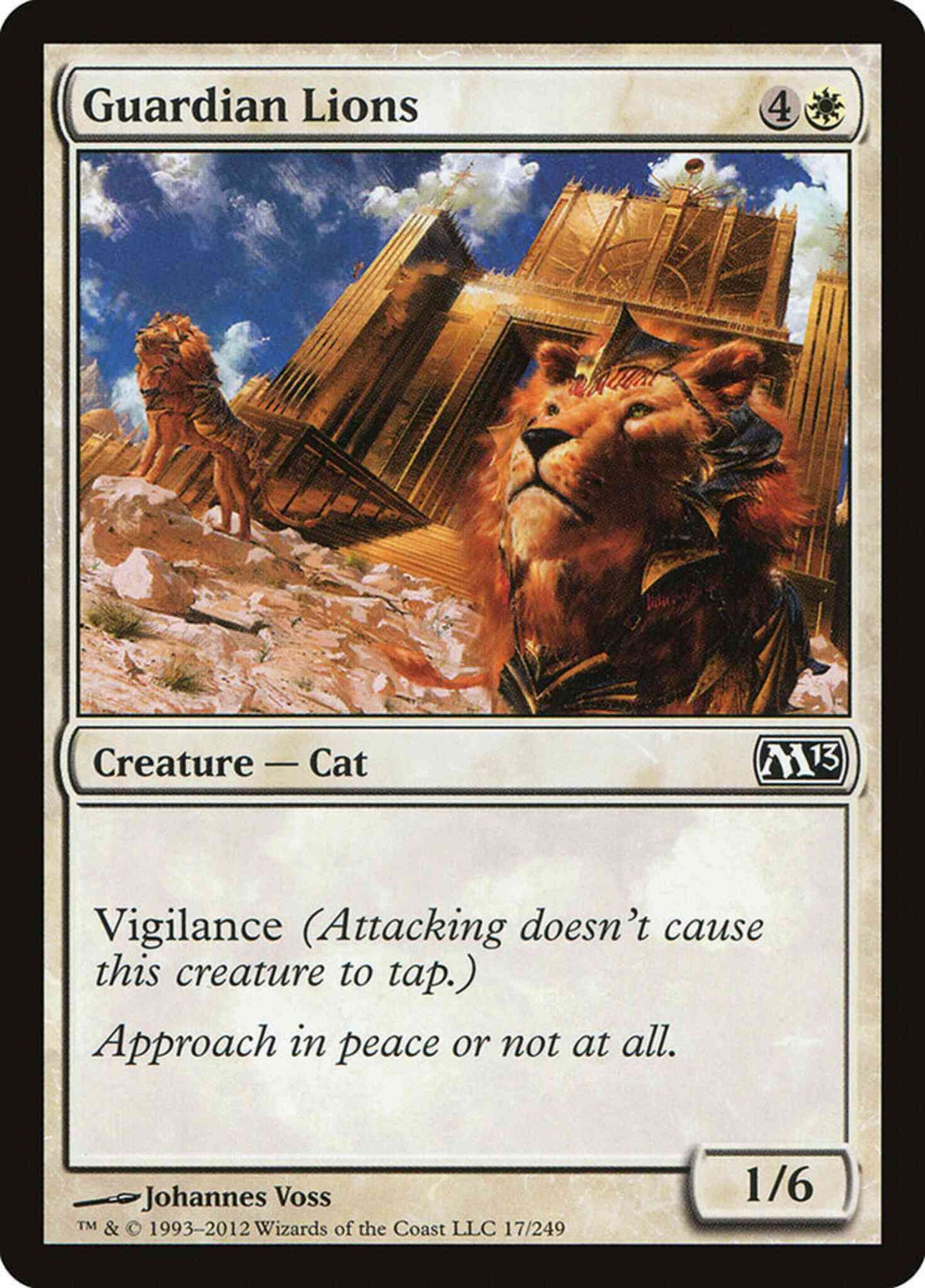 Guardian Lions [17] [Magic 2013] [Non-Foil]