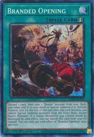 Branded Opening - RA03-EN070 - Prismatic Collector's Rare - 1st Edition