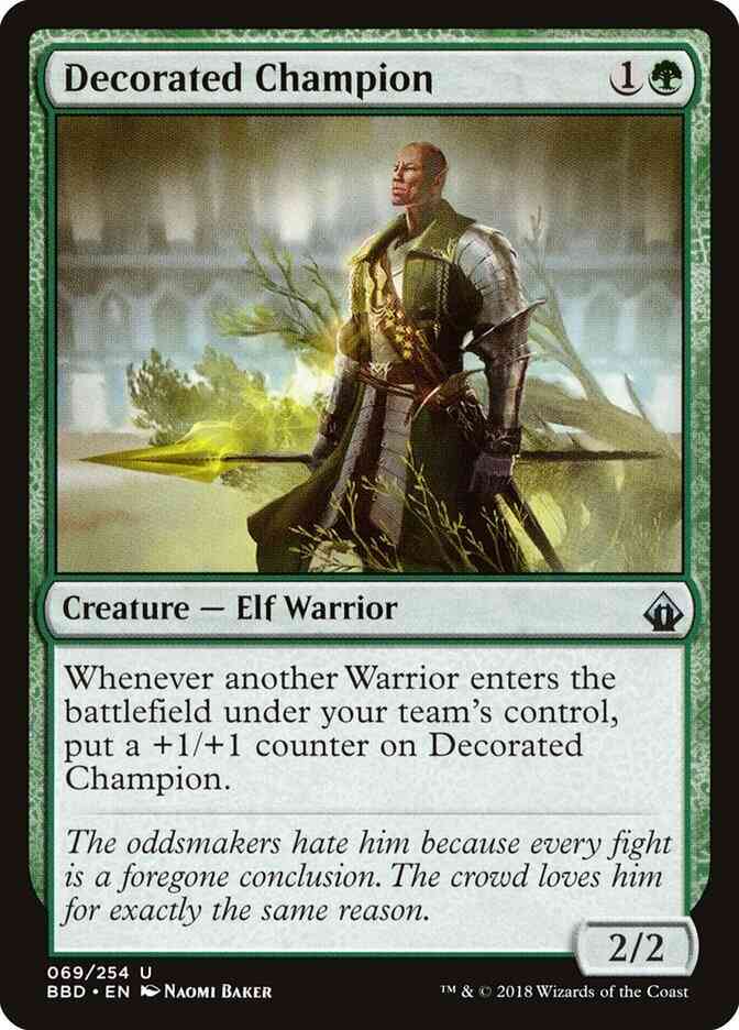 Decorated Champion [69] [Battlebond] [Non-Foil]
