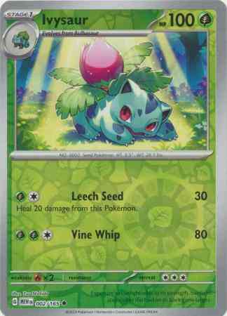 Ivysaur - 002/165 - Uncommon [sv035-002] [Reverse Holo]