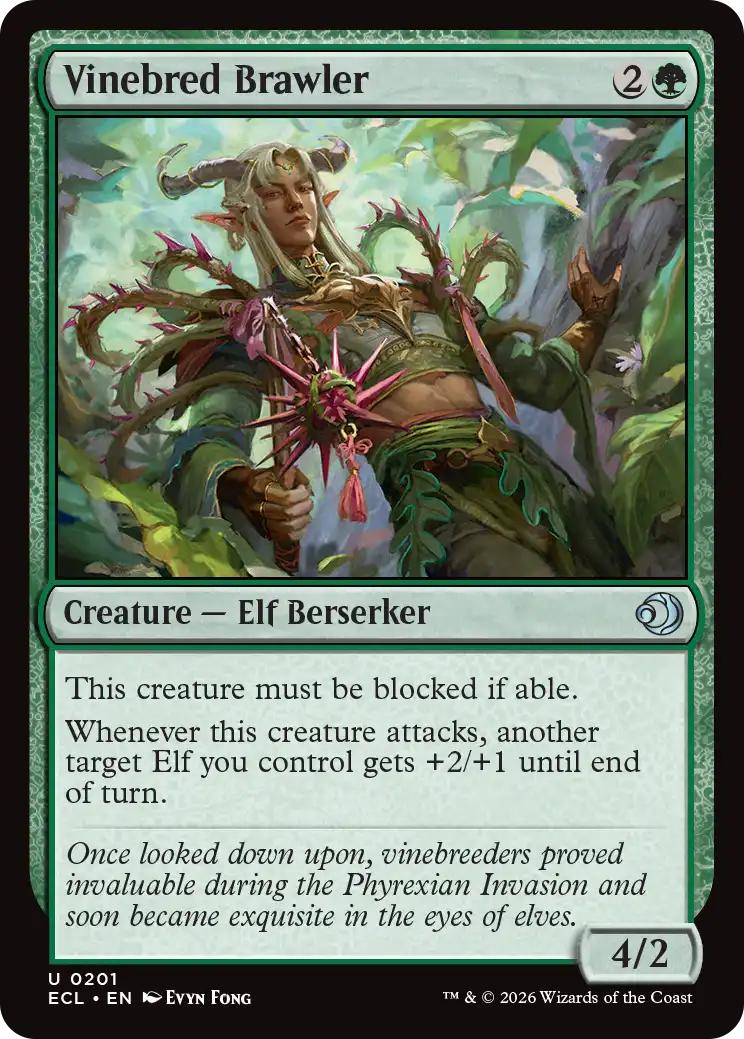Vinebred Brawler [201] [Lorwyn Eclipsed] [Non-Foil]