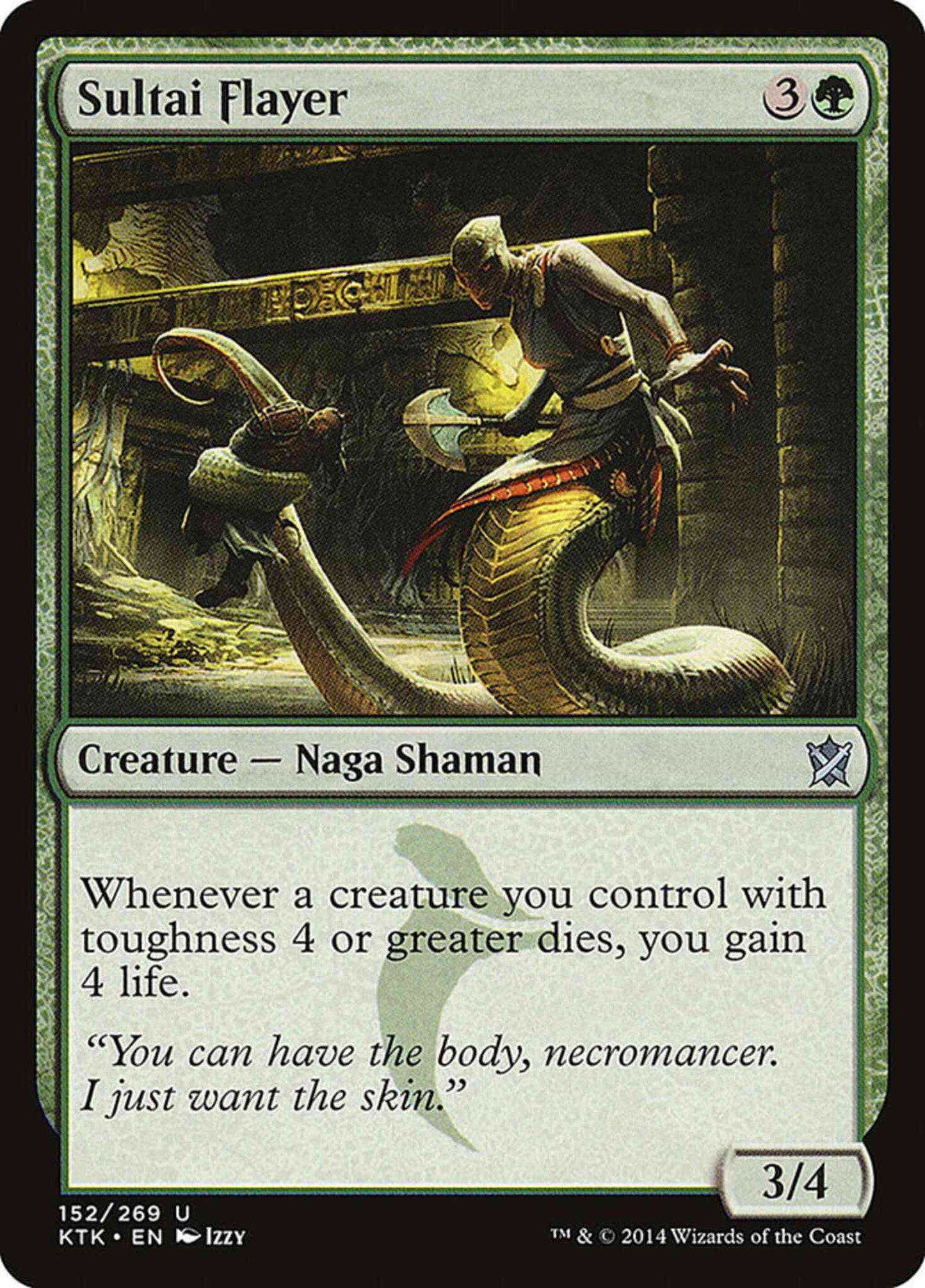 Sultai Flayer [152] [Khans Of Tarkir] [Non-Foil]