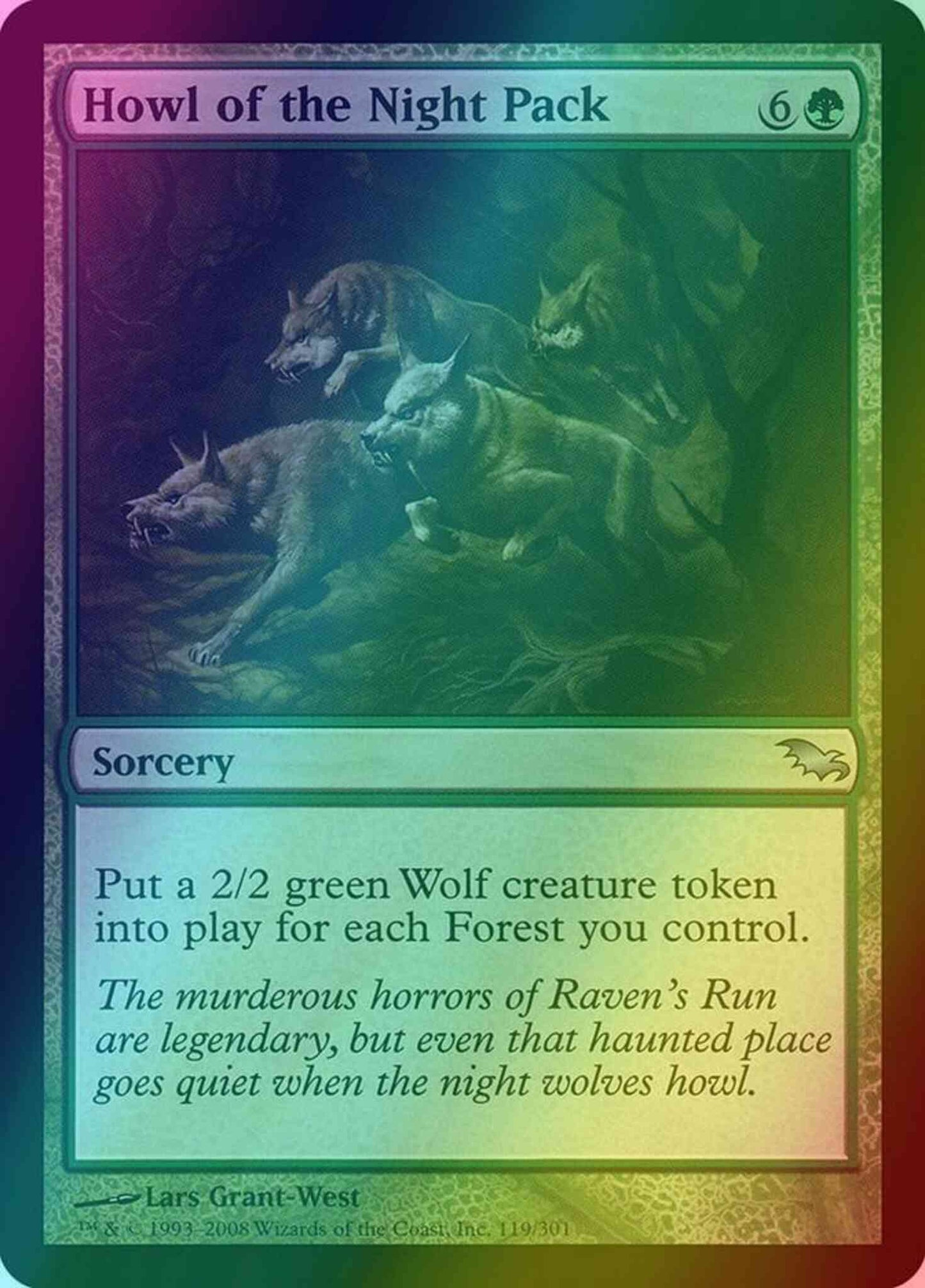 Howl of the Night Pack [119] [Shadowmoor] [Foil]