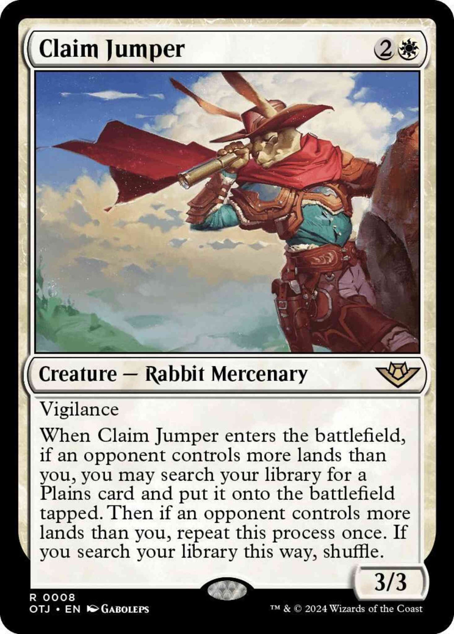 Claim Jumper [8] [Outlaws of Thunder Junction] [Non-Foil]