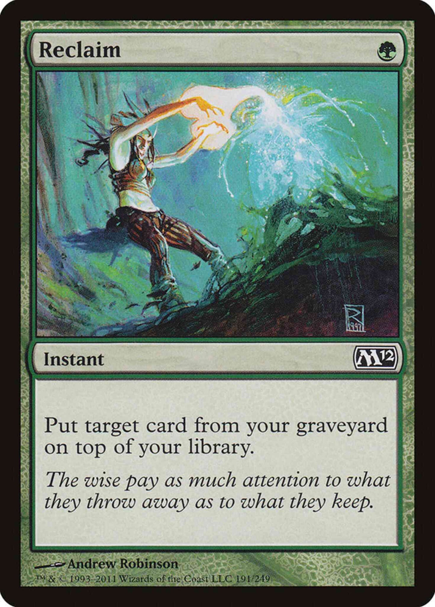 Reclaim [191] [Magic 2012] [Non-Foil]