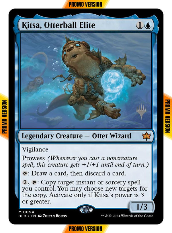 Kitsa, Otterball Elite [54p] [Promo Pack] [Bloomburrow: Promos] [Non-Foil]