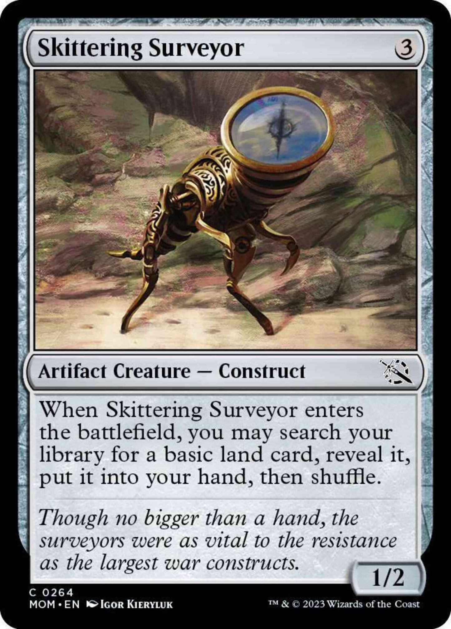 Skittering Surveyor [264] [March of the Machine] [Non-Foil]