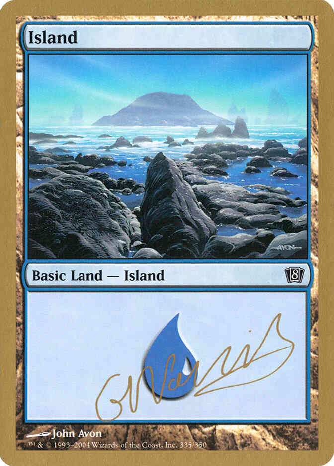 Island [gn335] [335] [World Championship Decks 2004] [Non-Foil]