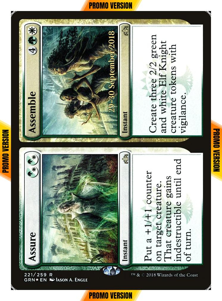 Assure // Assemble [221s] [Guilds of Ravnica Promos] [Foil]