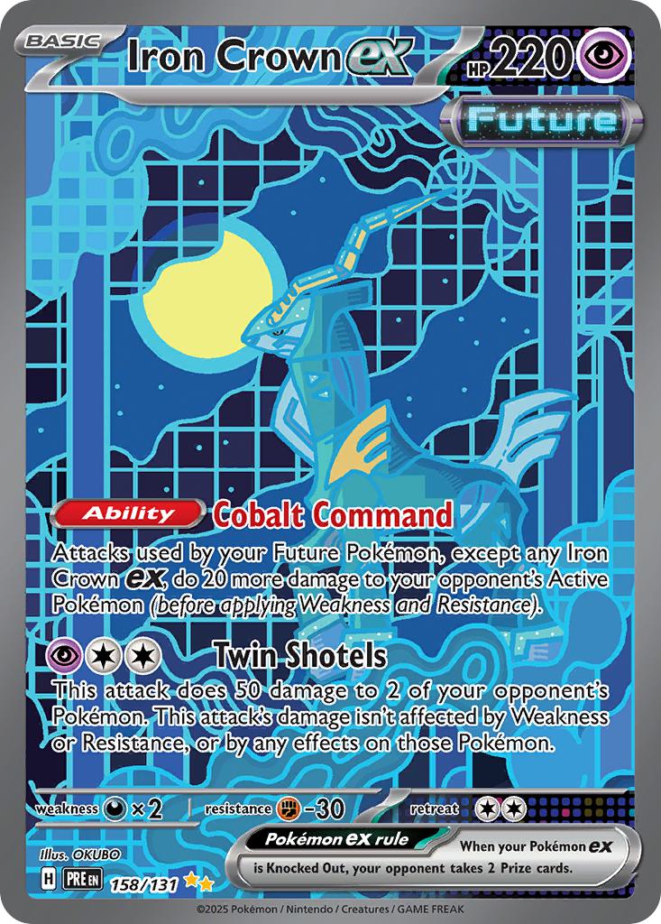 Iron Crown ex - 158/131 - Special Illustration Rare [sv085-158] [Ultra]