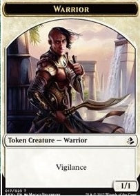 Snake Token (11) // Warrior Token (17) [Hour of Devastation Tokens] [Non-Foil]