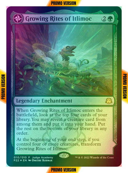 Growing Rites of Itlimoc // Itlimoc, Cradle of the Sun [10] [Judge Gift Cards 2022] [Foil]