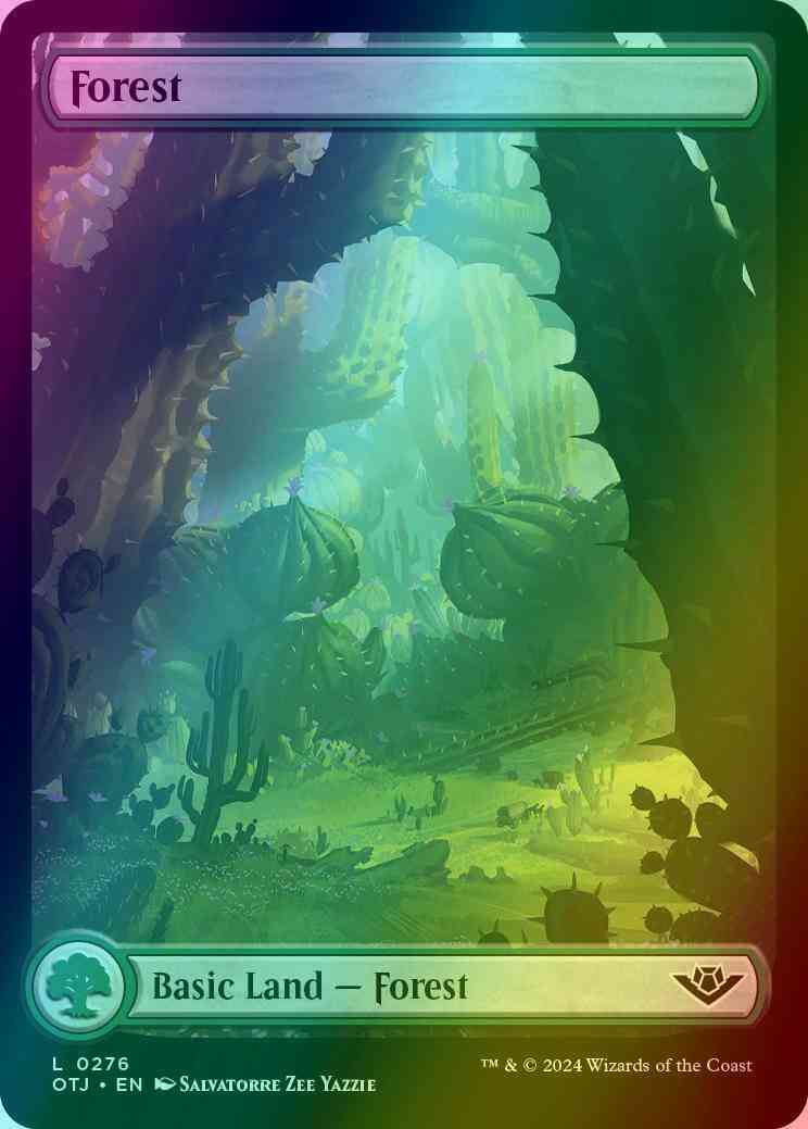 Forest [276] [Full Art] [Outlaws of Thunder Junction] [Foil]