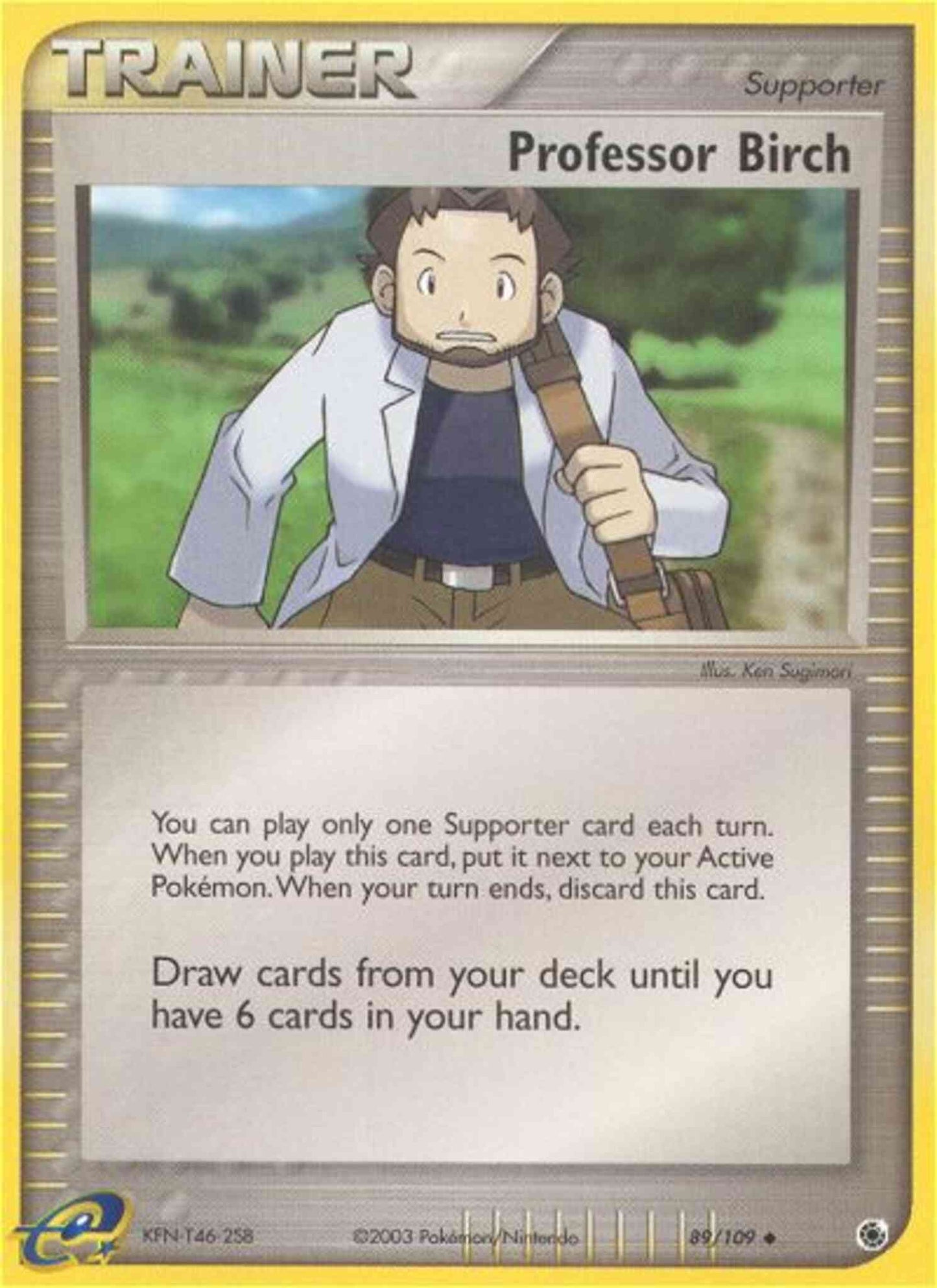 Professor Birch - 89/109 - Uncommon [ex1-89] [Reverse Holo]