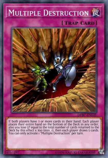 Multiple Destruction - DPBC-EN005 - Ultra Rare - 1st Edition