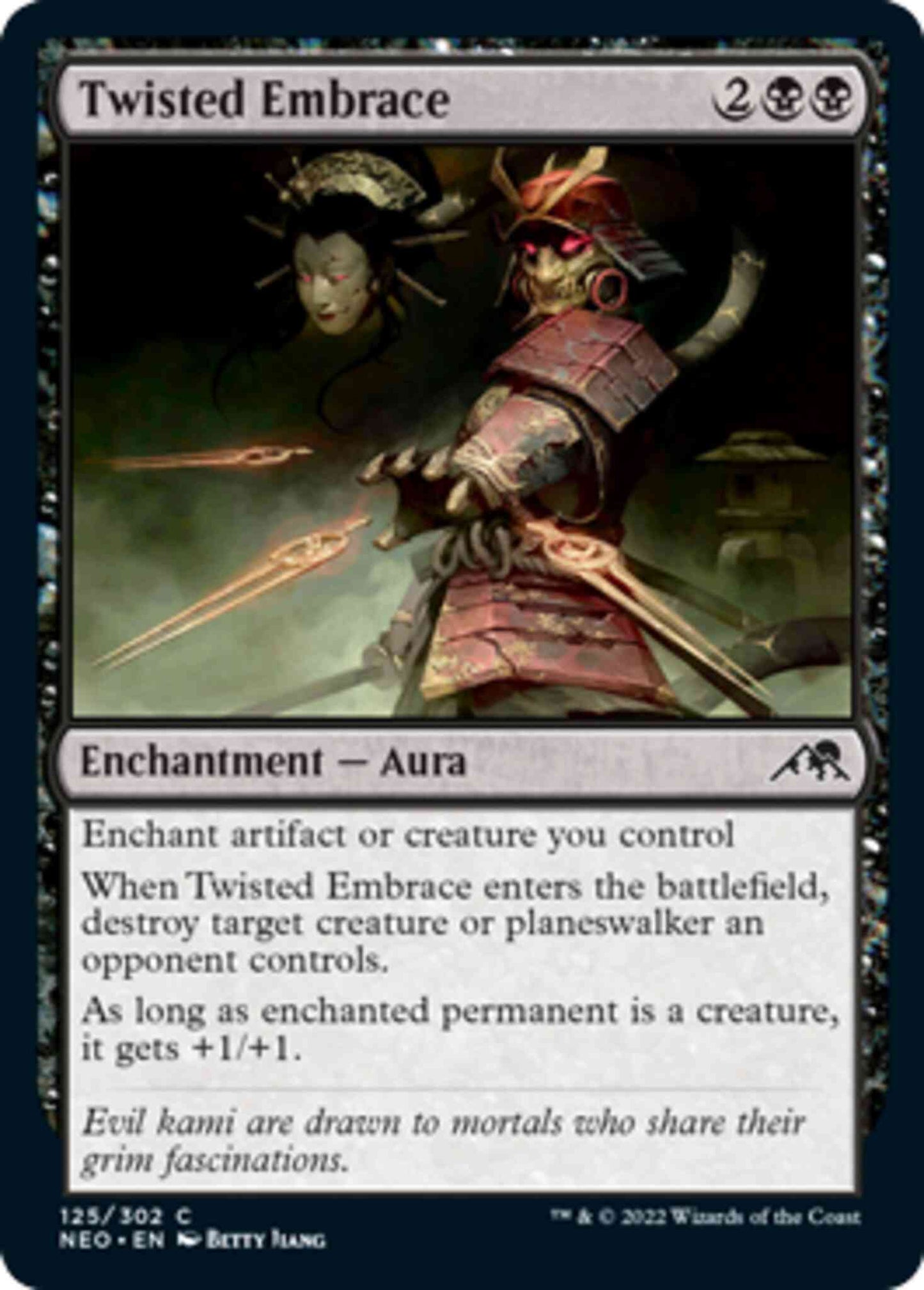 Twisted Embrace [125] [Kamigawa: Neon Dynasty] [Non-Foil]