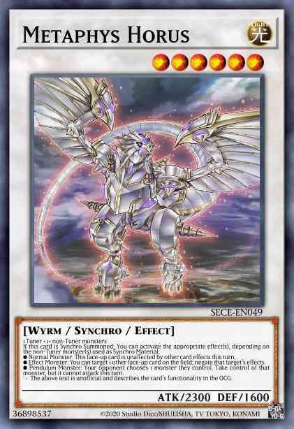 Metaphys Horus - SECE-EN049 - Ultimate Rare - Unlimited
