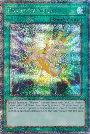 Drytron Nova - RA04-EN097 - Quarter Century Secret Rare - 1st Edition