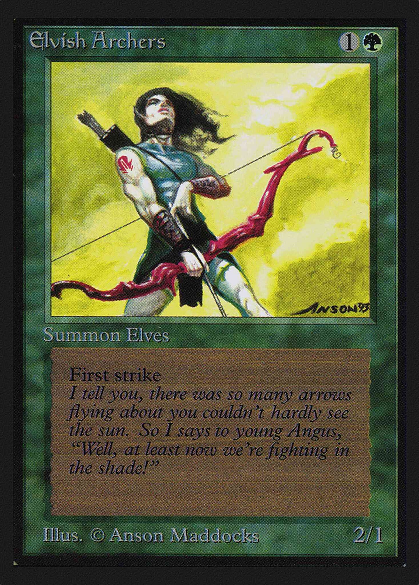 Elvish Archers [192] [Intl Collectors Edition] [Non-Foil]