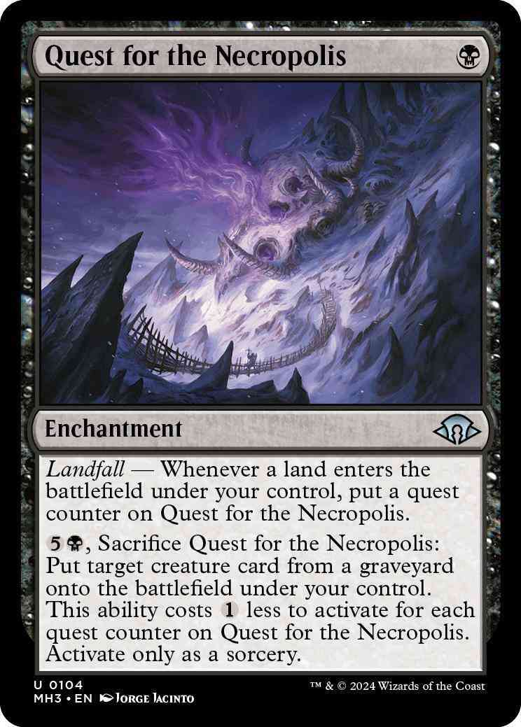 Quest for the Necropolis [104] [Modern Horizons 3] [Non-Foil]