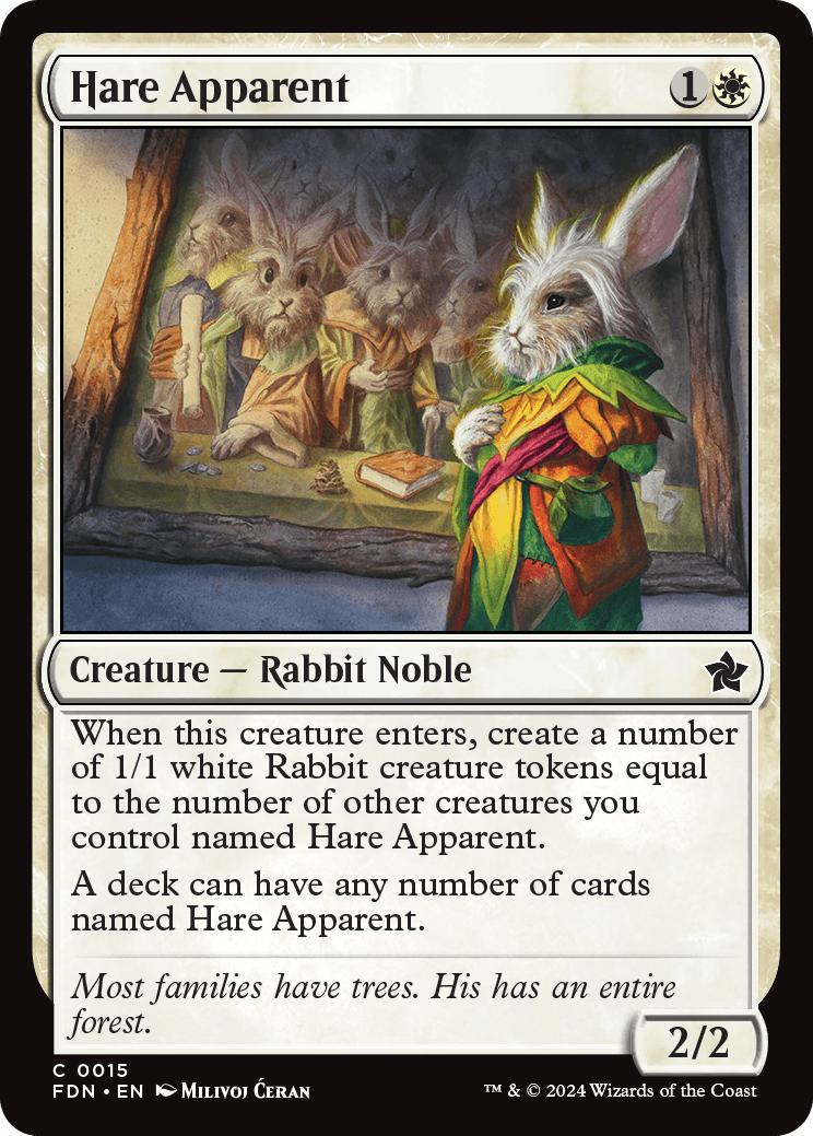 Hare Apparent [15] [Foundations] [Non-Foil]
