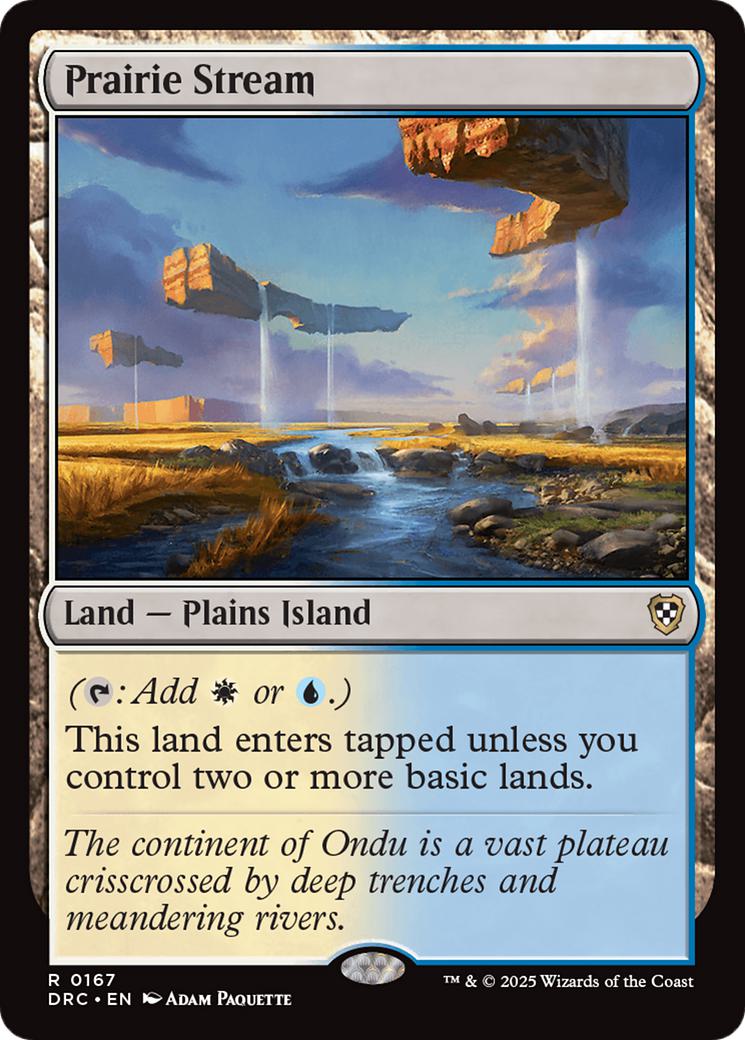 Prairie Stream [167] [Aetherdrift: Commander] [Non-Foil]