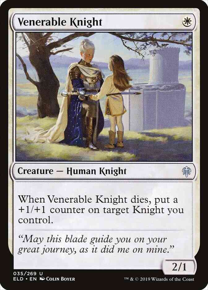 Venerable Knight [35] [Throne of Eldraine] [Non-Foil]