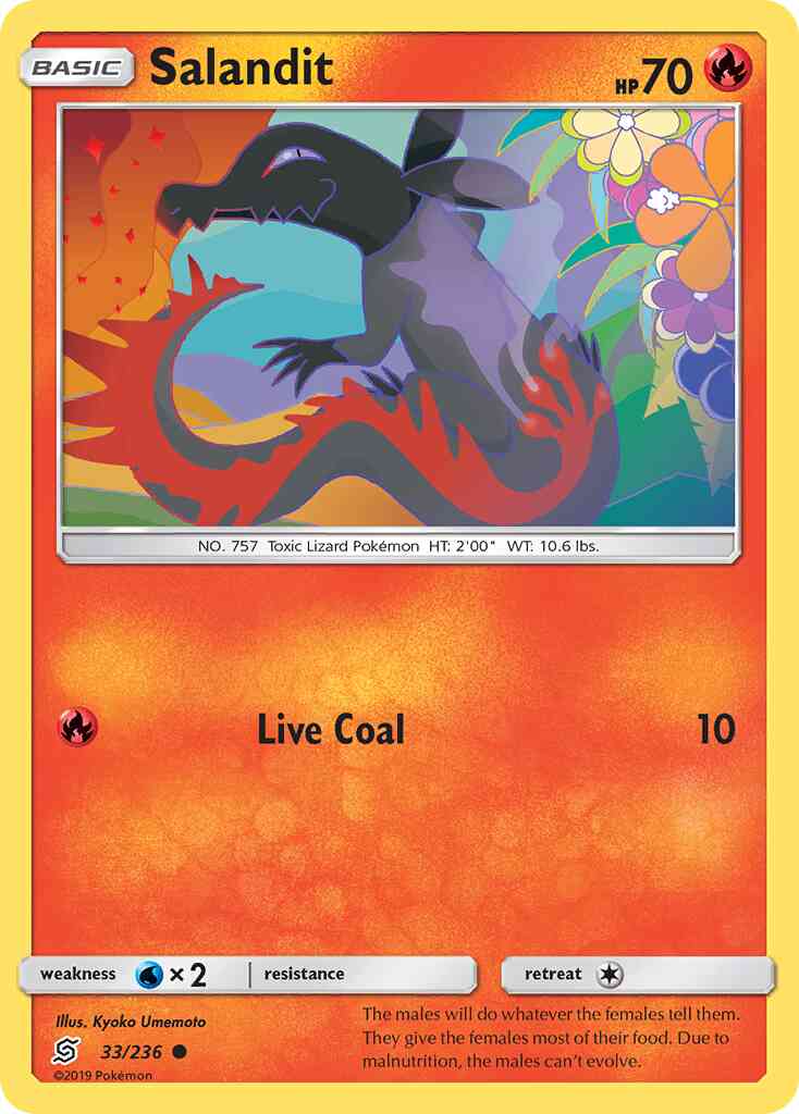 Salandit - 33/236 - Common [sm11-33] [Non-Holo]