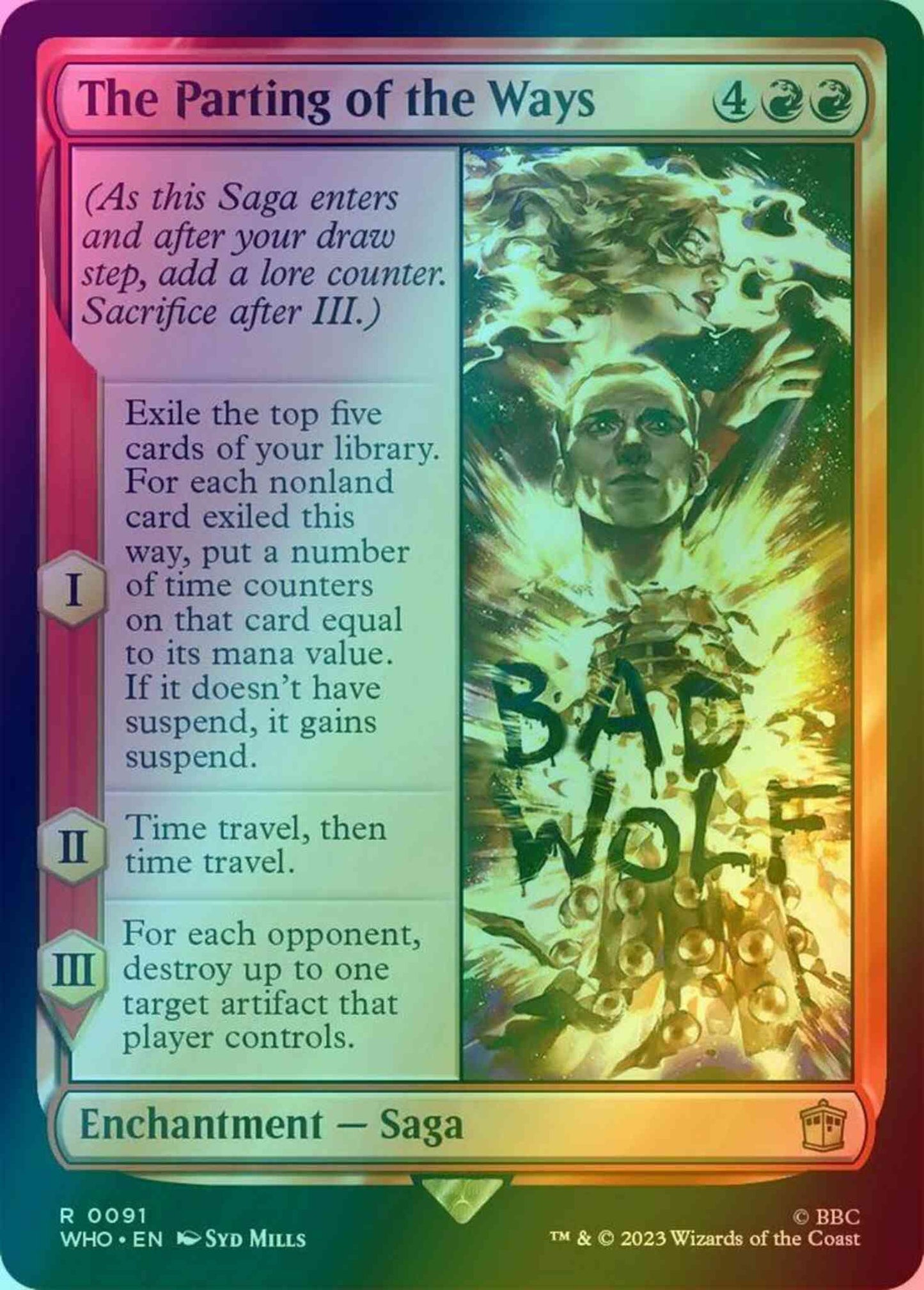 The Parting of the Ways [91] [Universes Beyond: Doctor Who] [Foil]