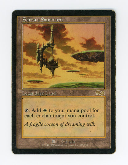 Serra's Sanctum — Damaged — ID 17851