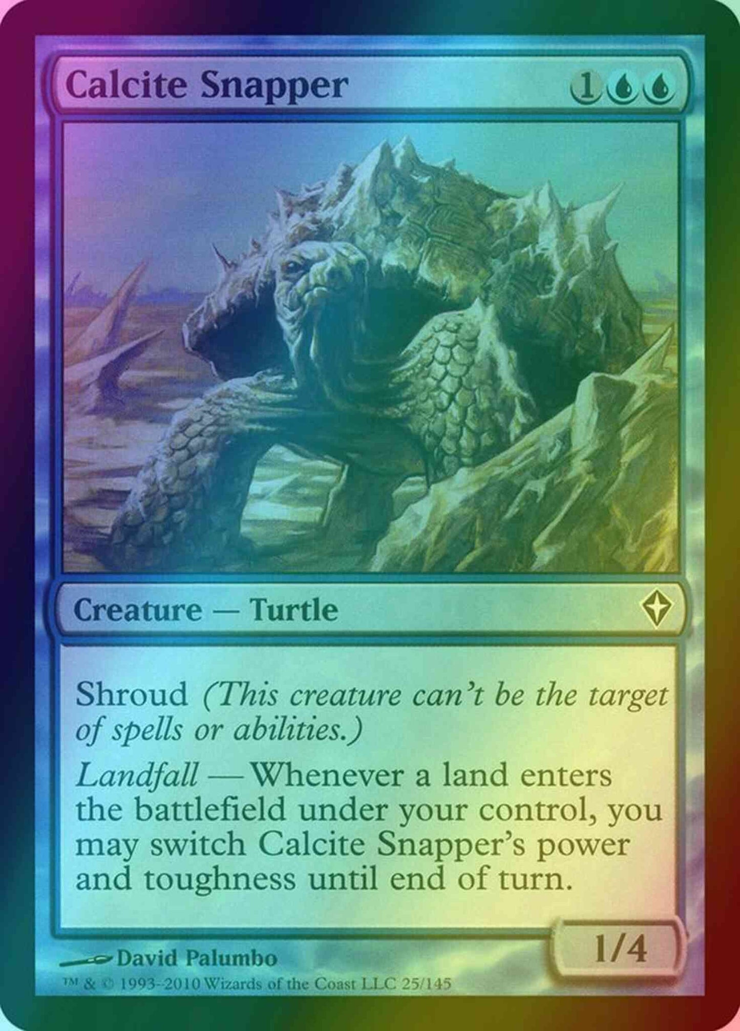Calcite Snapper [25] [Worldwake] [Foil]