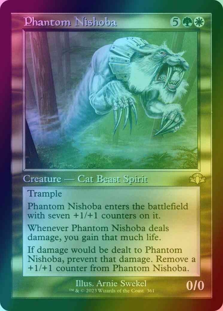 Phantom Nishoba [361] [Retro Frame] [Dominaria Remastered] [Foil]