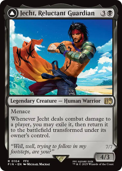 Jecht, Reluctant Guardian // Braska's Final Aeon [104] [FINAL FANTASY] [Non-Foil]