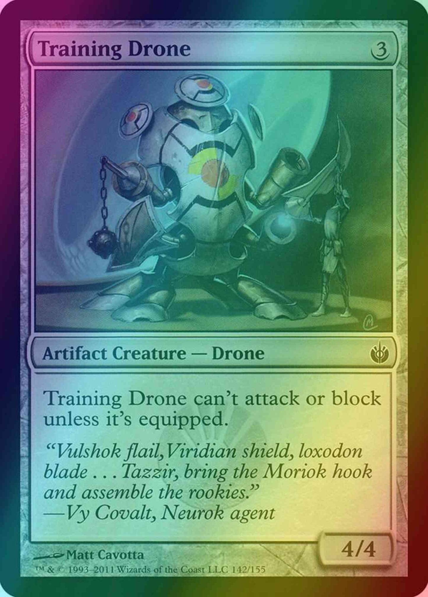 Training Drone [142] [Mirrodin Besieged] [Foil]