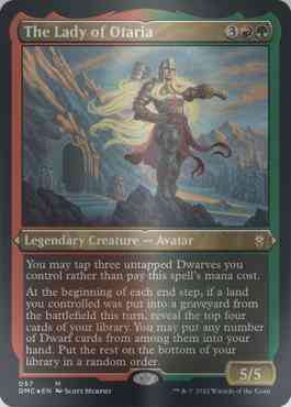 The Lady of Otaria [57] [Legends Retold] [Dominaria United: Commander] [Etched Foil]