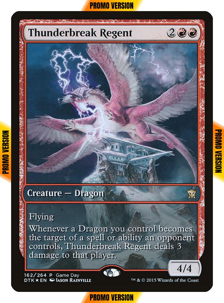 Thunderbreak Regent [162] [Game Day] [Dragons of Tarkir Promos] [Foil]