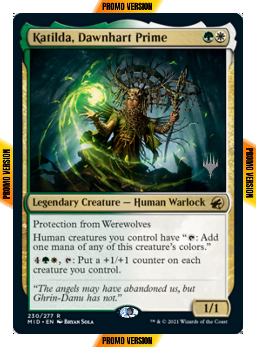 Katilda, Dawnhart Prime [Promo Pack] [230p] [Innistrad: Midnight Hunt Promos] [Non-Foil]