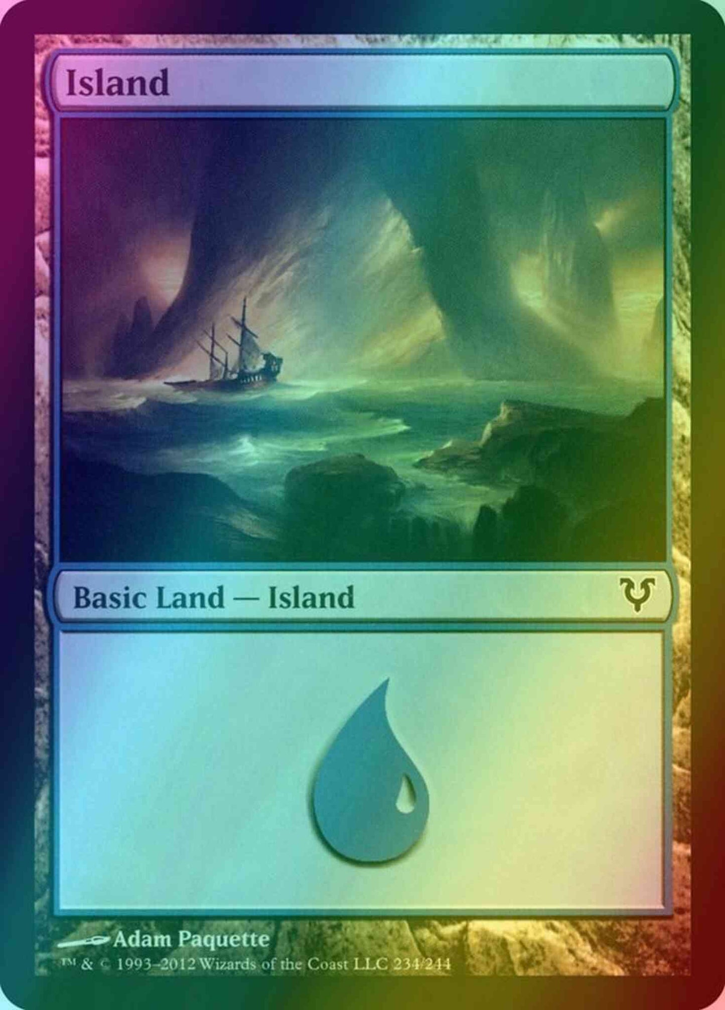 Island [234] [Avacyn Restored] [Foil]
