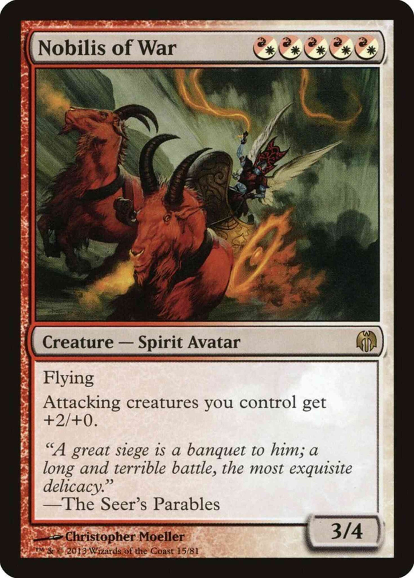 Nobilis of War [15] [Duel Decks Heroes vs Monsters] [Non-Foil]