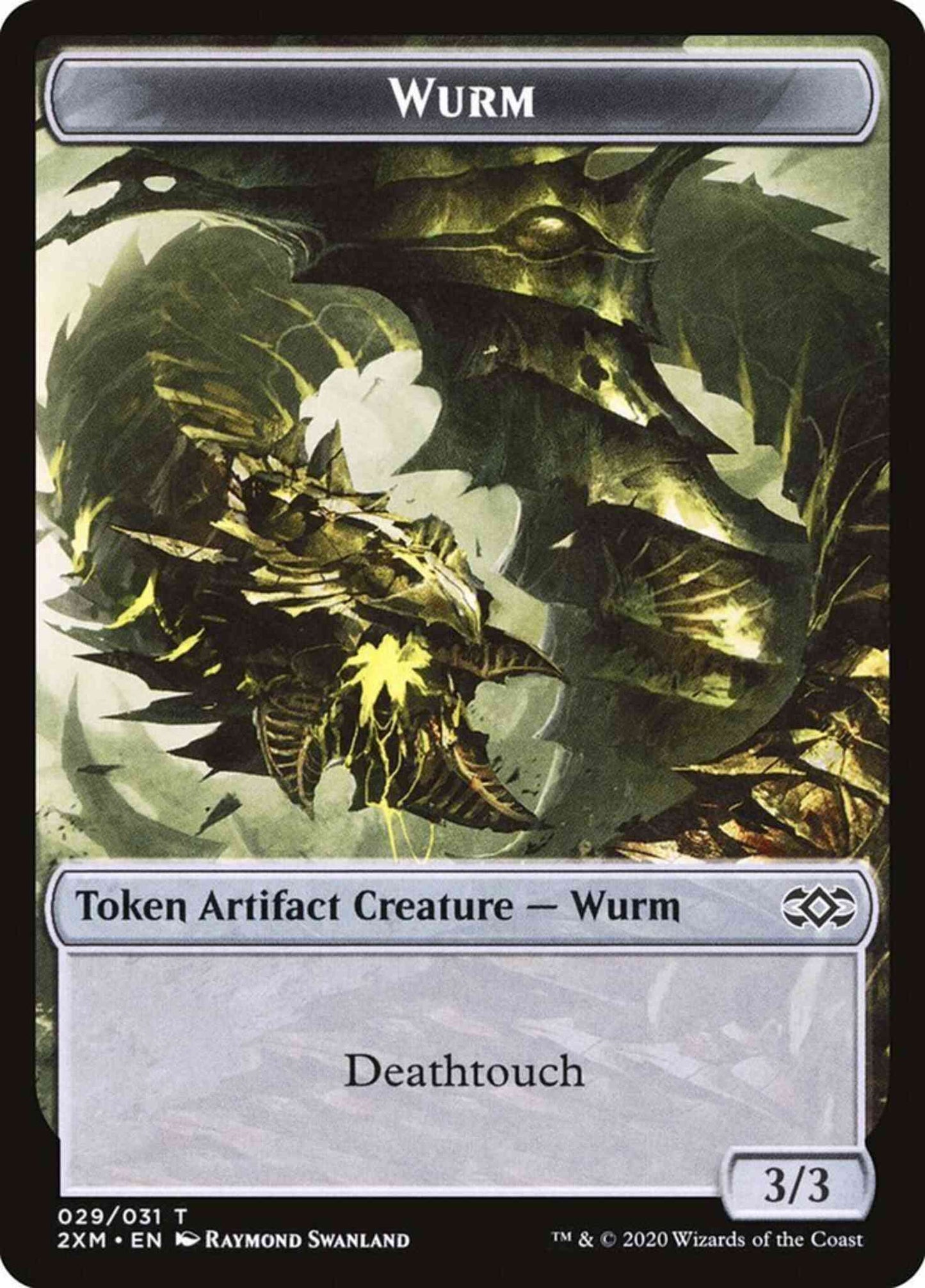 Wurm Token [29] [Double Masters Tokens] [Non-Foil]
