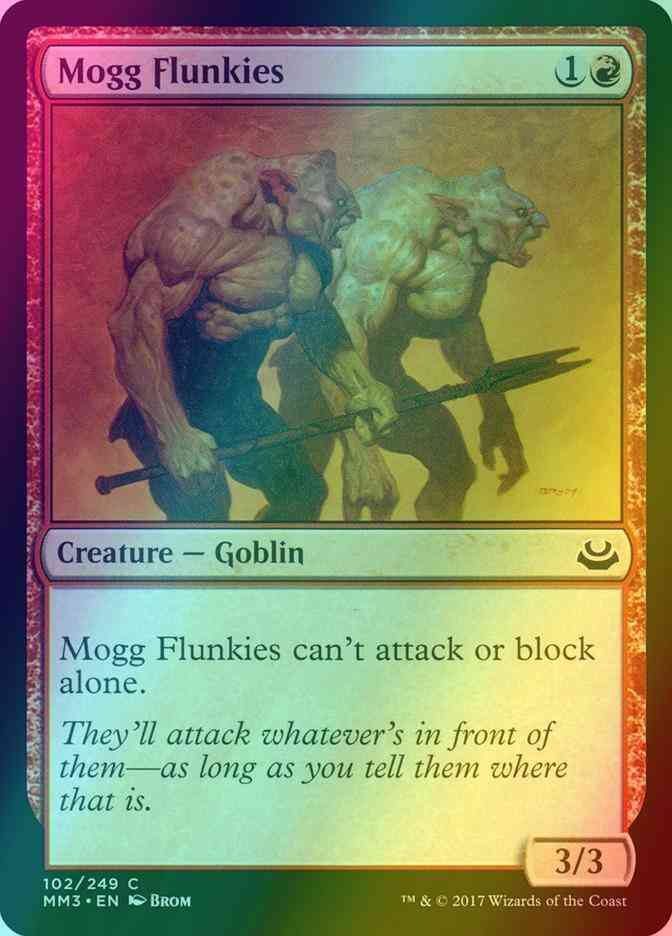 Mogg Flunkies [102] [Modern Masters 2017] [Foil]