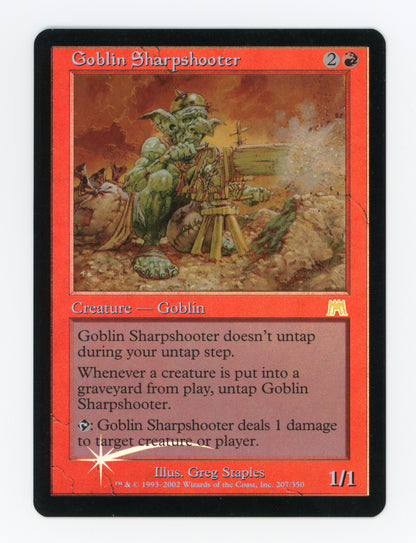 Goblin Sharpshooter — Damaged|Foil — ID 17288