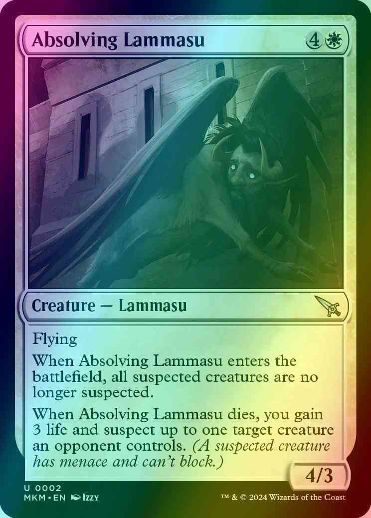 Absolving Lammasu [2] [Murders at Karlov Manor] [Foil]