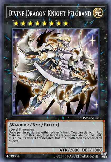 Divine Dragon Knight Felgrand - SHSP-EN056 - Ultimate Rare - Unlimited