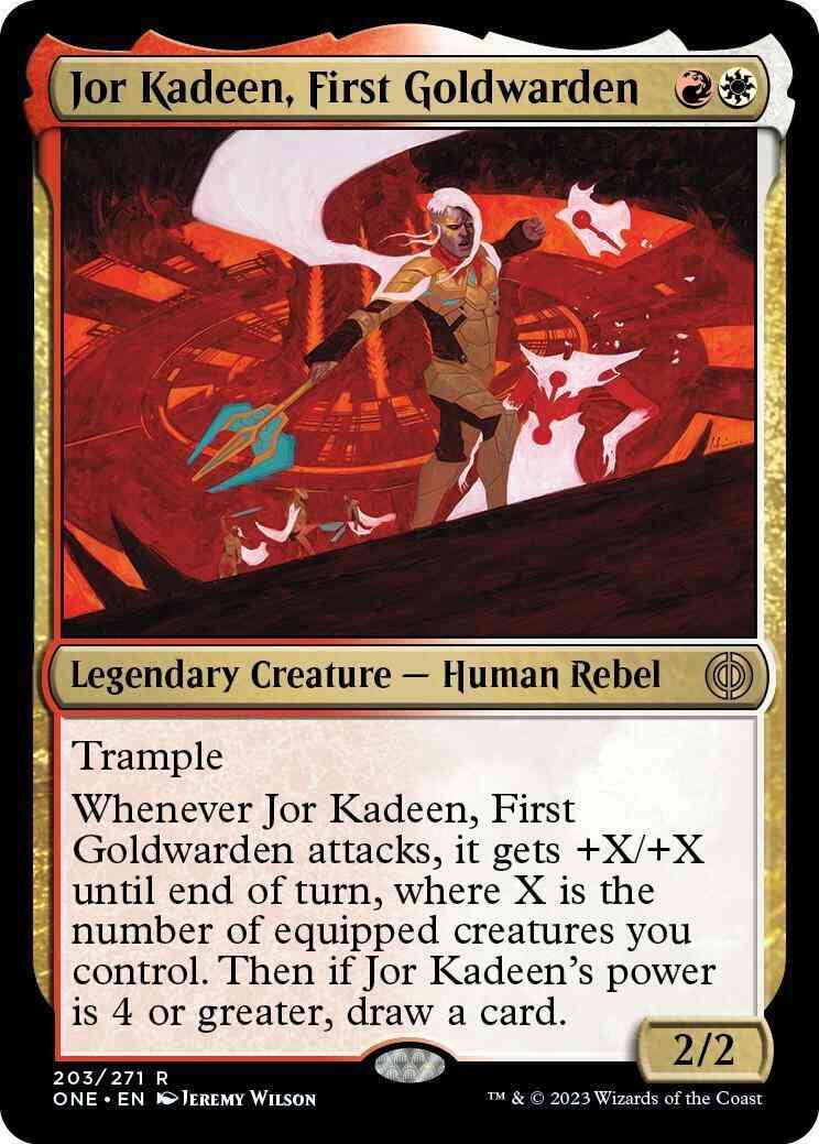 Jor Kadeen, First Goldwarden [203] [Phyrexia: All Will Be One] [Non-Foil]