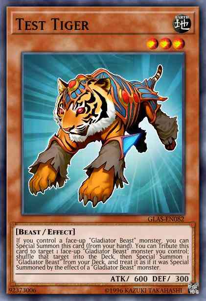 Test Tiger - RYMP-EN098 - Common - 1st Edition